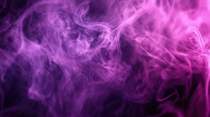 Obraz premium Purple Smoke Close Up