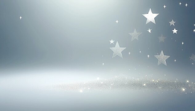 Fototapeta decorative christmas background with stars  