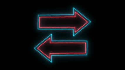 Transfer icon. Exchange arrow icon, vector illustration