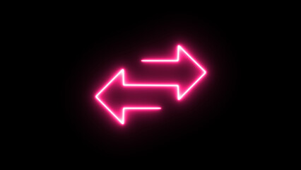 Data Transfer Trendy Thin Line Icon