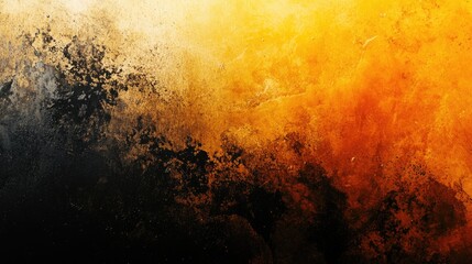 Orange and Black Background