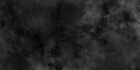 Abstract smoke misty fog on isolated black background, Abstract black and gray grunge texture. Distressed grey grunge seamless texture. Smooth smoke, fog abstract steam background. Clouds backdrop