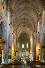 Fototapeta premium Cathedral Interior in Buenos Aires