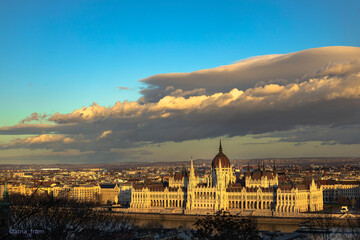 Fototapeta premium panorama of Budapest