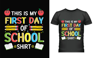 100 Day Of School t shirt Design, Happy 100 day of school t shirt design  Hundred days of school t-shirt design