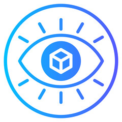 eye gradient icon