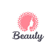 Vector logo design template for beauty salon, hair salon, cosmetic