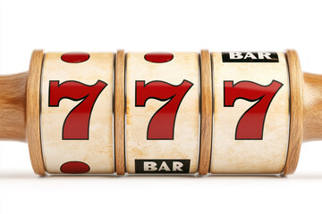 Slot machine reels glitching, digital artifacts and pixelation effects, modern casino concept, casino, tech disruption