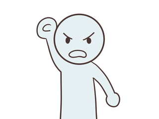 怒っているモブ1