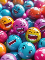 Colorful Emoji Beads