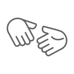 Handshake icon Design