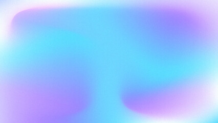 Gradient Texture with Grain Effect. Light Blue and Purple Colors Background.