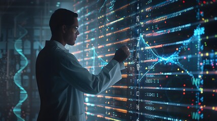 Scientist Analyzes Digital Interface Integrating Biological and Digital Data Storage