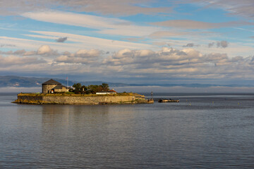 Die Insel Munkholmen vor Trondheim