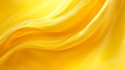 Soft yellow silk and satin flowing together, creating a smooth, golden backdrop with a gentle wave pattern