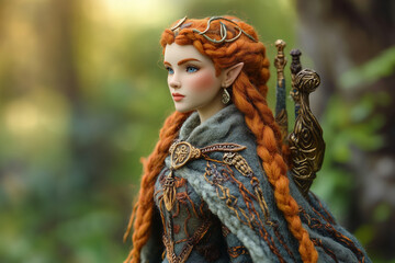 princess lady feminine elegance celtic warrior