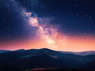 Fototapeta premium Milky Way at Night