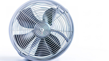 Computer Fan isolated on pure white background