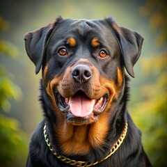 Obraz premium Rottweiler: Starker und Loyaler Begleiter
