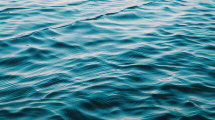 Fototapeta premium Gentle Water Wave Patterns, an elegant interplay of soft ripples and delicate textures creating a serene and calming atmosphere, perfect for relaxation and inspiration