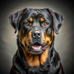 Obraz premium Rottweiler: Starker und Loyaler Begleiter