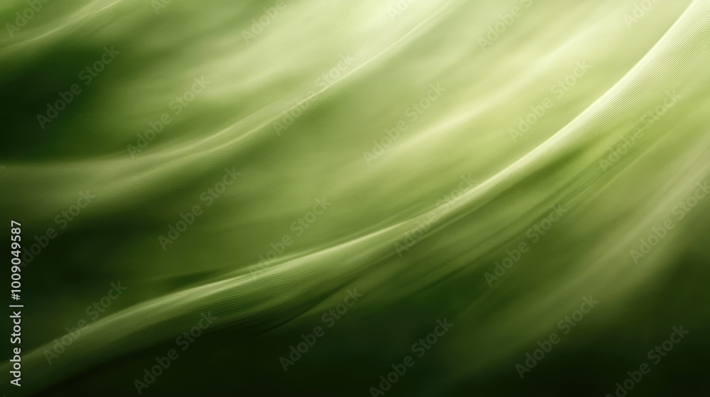 Poster the composition features flowing textures with a gentle gradient, creating a serene atmosphere