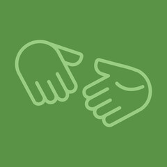 Handshake icon Design