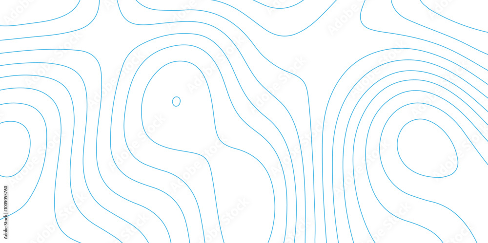 Poster abstract design seamless pattern with line topographic map. geographic mountain relief. retro topogr