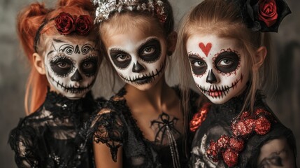 Day of the Dead - Sugar Skull Makeup and Costumes