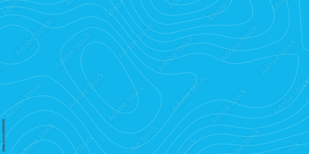 Poster abstract design seamless pattern with line topographic map. geographic mountain relief. retro topogr