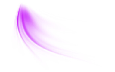 abstract purple wave transparent background