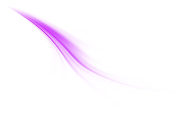 abstract purple wave transparent background