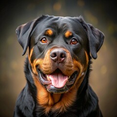 Obraz premium Rottweiler: Starker und Loyaler Begleiter