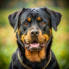 Obraz premium Rottweiler: Starker und Loyaler Begleiter