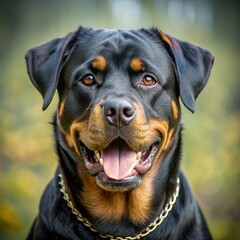 Obraz premium Rottweiler: Starker und Loyaler Begleiter