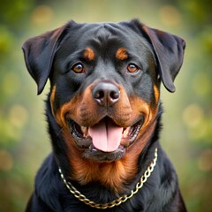 Obraz premium Rottweiler: Starker und Loyaler Begleiter