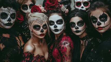 Day of the Dead - Sugar Skull Makeup and Costumes