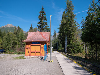 The route to Popradské pleso (Poprad ball)  is available all year round. The starting point of the...