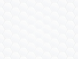 Fototapeta premium Hexagonal abstract background with gradient color