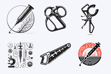 Creative medical instruments  Vector Art Illustration  – SVG Design.

This is a printable SVG design file. You can easily print on t-shirts, hoodies, mugs, bags, posters, walls, etc.