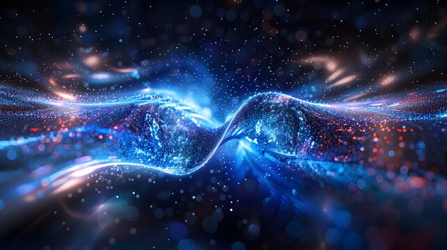 Quantum Internet Connection Establishing Between Parallel Universes with Shimmering Interdimensional Link
