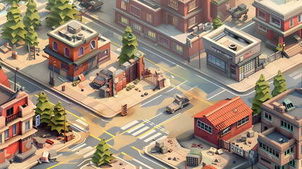 Urban Warfare Isometric 3D