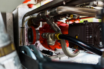 Firefighter tool equipment and car