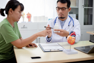 Patients visit their doctor to seek advice about their health, describing their symptoms and hoping...