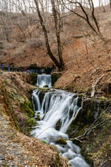 Shiraito falls is located in Karuizawa, Kitasaku District, Nagano, Japan.