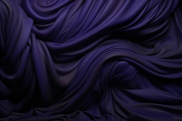 Obraz premium Abstract sculpture smooth purple curve.