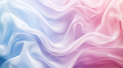 Fototapeta premium Pastel gradient background with soft wavy lines and texture for abstract and elegant designs