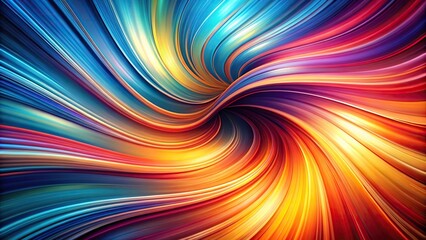 Dynamic abstract background with modern patterns and wide-angle effect