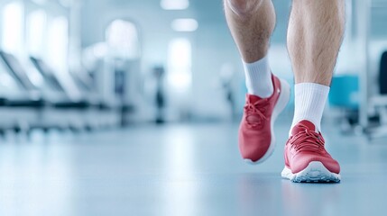 Athlete in - Focused for Sports Injury Recovery and Joint Support in an Active Lifestyle Recovery Center