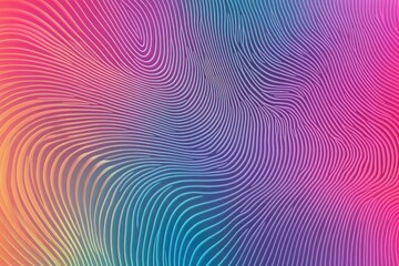 Fototapeta premium A gradient rainbow wave pattern, with flowing curves and vivid color transitions